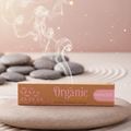 Frankincense Masala fond zen avec fumée