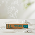 White Sage Masala fond zen avec fumée