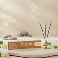 Jasmine Masala fond zen avec fumée